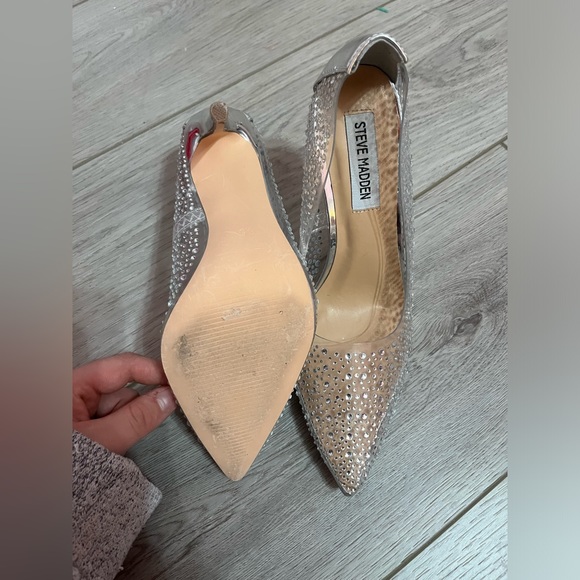 Steve Madden Sparkly Gemstone Heels - Picture 3 of 3